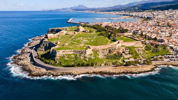 Fortezza Van Rethymno Kreta Griekenland — Stockfoto