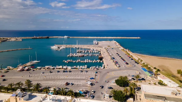 Marina Van Rethymno Kreta Griekenland — Stockfoto