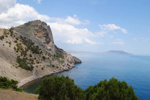 Walking Golitsyn Trail Sea — Zdjęcie stockowe