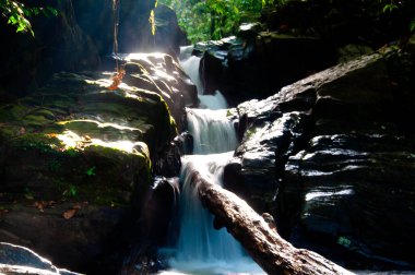 Ayagama 'da Sri Lanka Şelalesi alçak perdeli fotoğraf