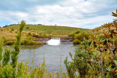 Küçük şelale, Horton Plains Ulusal Parkı Sri Lanka Şelalesi