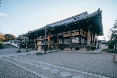 Saisho-in tapınağı, Kyoto, Japonya 'daki Byodoing Tapınağı' nın bir parçası.