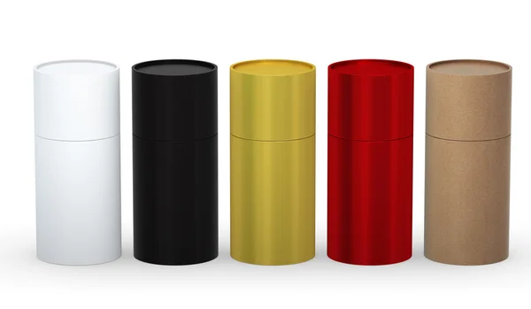 Boş silindir kutu ambalaj kırpma yoluyla ayarla