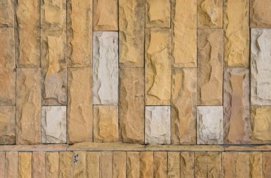 Doku arka plan sarı kahverengi taş tuğla