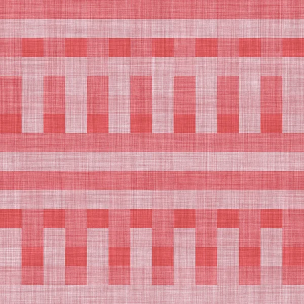 Seamless red and white geometric texture — Stock Photo, Image