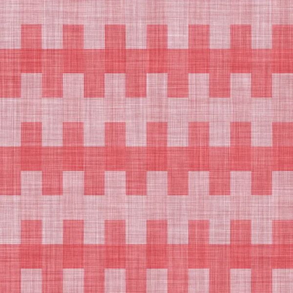 Seamless red and white geometric texture — Stock Photo, Image
