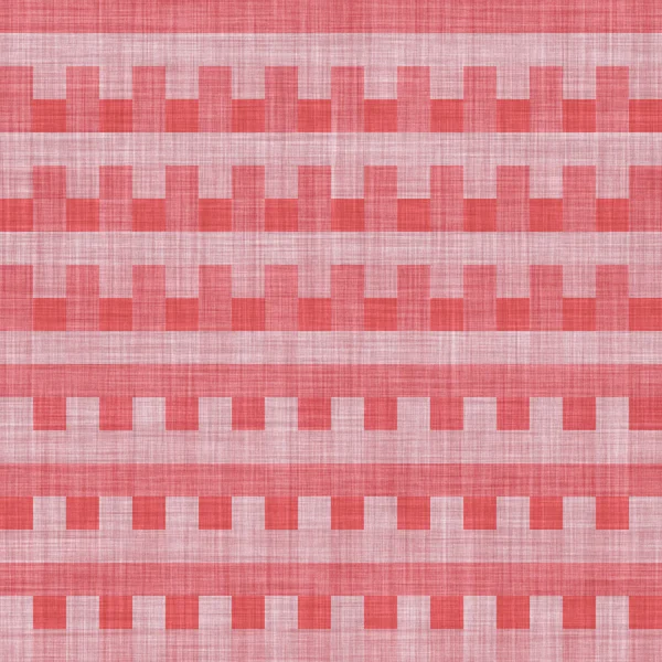 Seamless red and white geometric texture — Stock Photo, Image