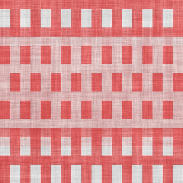 Seamless red and white geometric texture — Stock Photo, Image