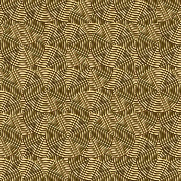 Sömlös guld textur illustration — Stockfoto