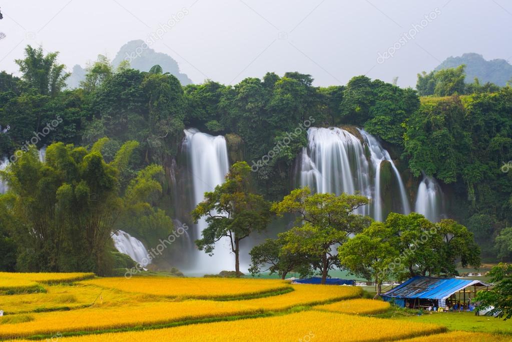Detian waterfall in Caobang