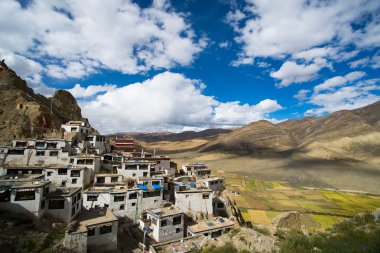 Shegar Dzong (Chode Manastırı) Tingri: Tibet, China