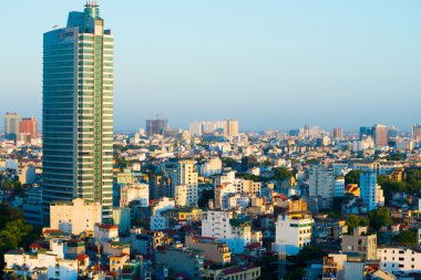 Hanoi manzarası görünümü