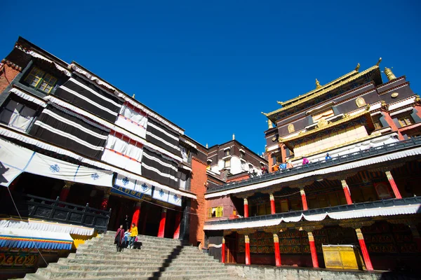 Mosteiro de Tashilhunpo em Shigatse — Fotografia de Stock