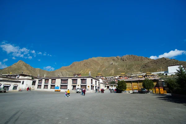 Mosteiro de Tashilhunpo em Shigatse — Fotografia de Stock