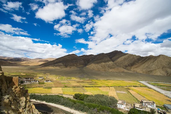 Shegar Dzong (Pelkor klasztor) w Tingri w Tybecie, Chinach — Zdjęcie stockowe