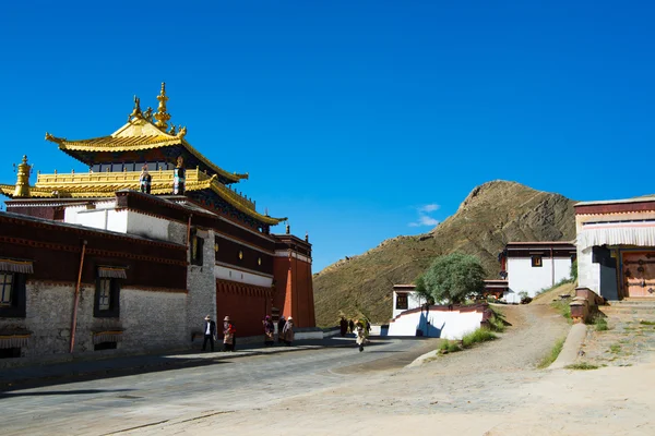 Klášter Tashilhunpo v Shigatse — Stock fotografie