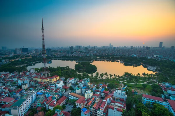 Hanoi manzarası görünümü