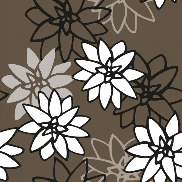 Desen gri arka plan üzerinde çiçek