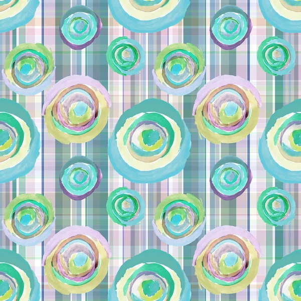 Circles seamless pattern