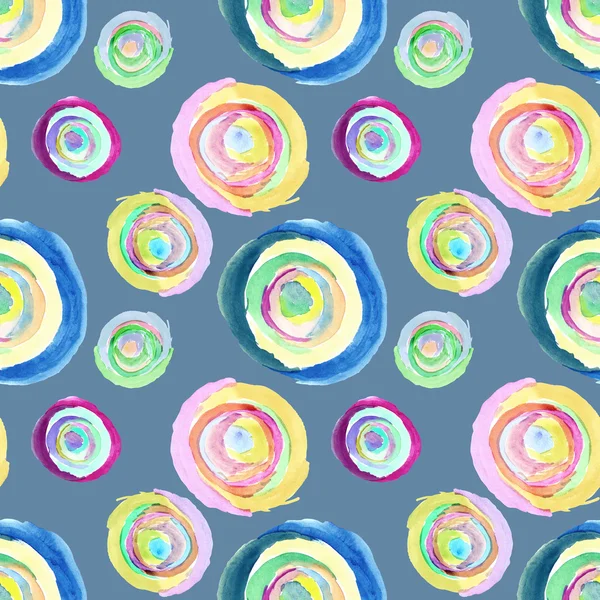 Circles seamless pattern