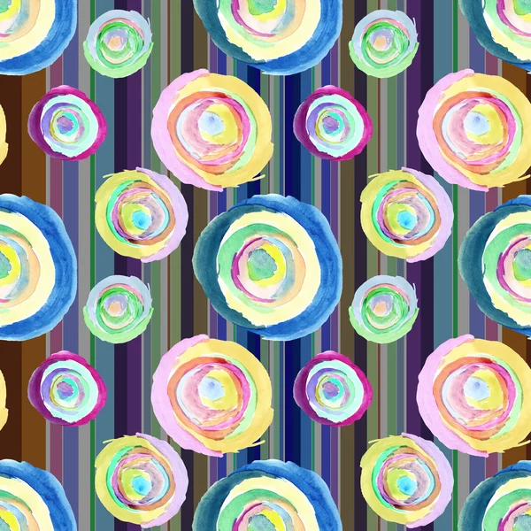 Circles seamless pattern