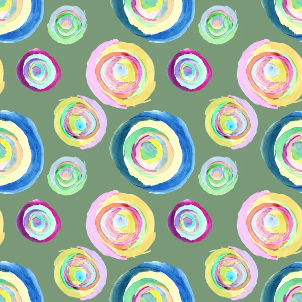 Circles seamless pattern