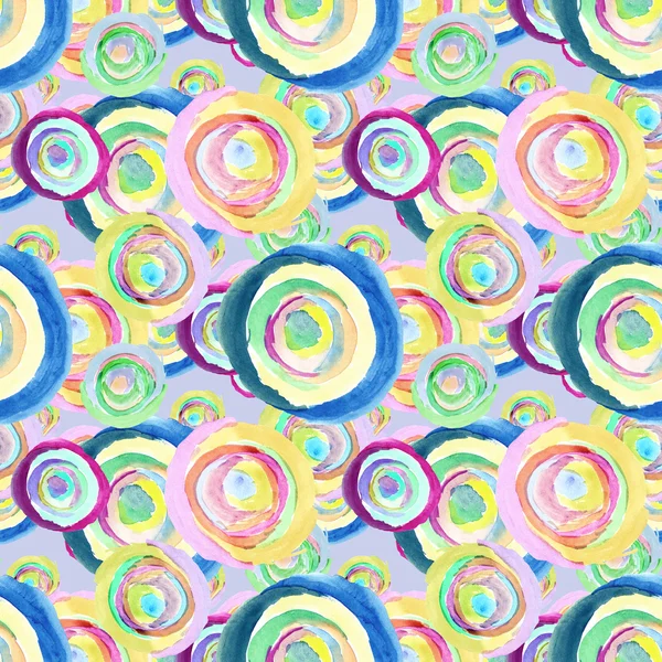 Cirklar seamless mönster — Stockfoto