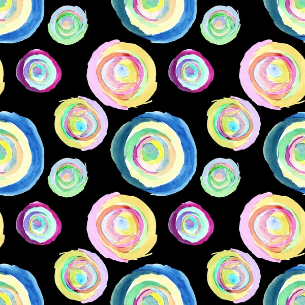 Circles seamless pattern
