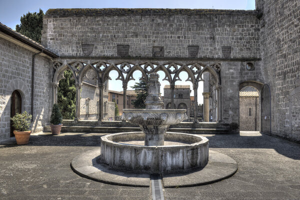 Viterbo Fountain Papal Palace