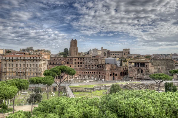 Imperial Fora για: Ρώμη — Φωτογραφία Αρχείου