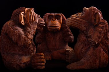 Üç Bilge maymunlar