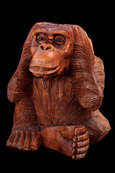 Statuette d'un singe Images De Stock Libres De Droits