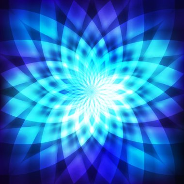 Abstrackt kozmik arka plan parlayan