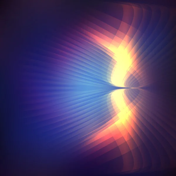 Glänzende kosmische abstrakte Hintergrund — Stockvektor