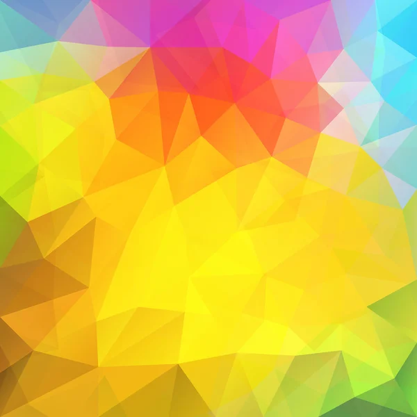 Mosaico triangular multicolor — Vector de stock