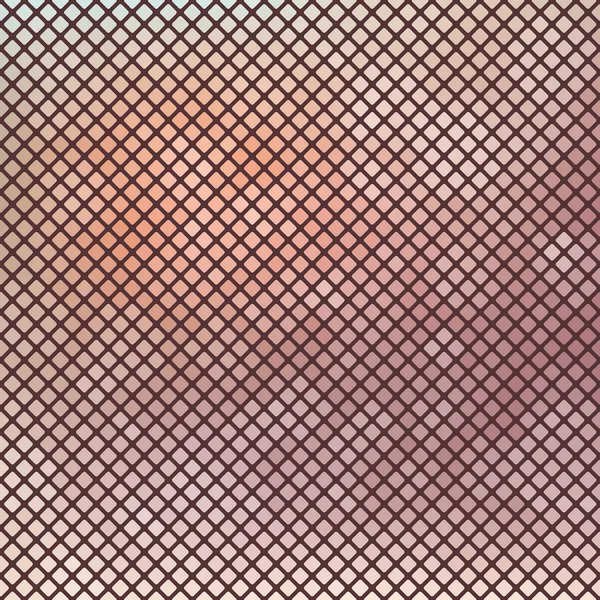 Abstrakte Mosaikquadrate mit abgerundeten Ecken — Stockvektor