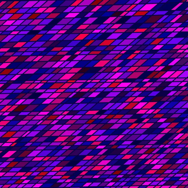 Cuadrados abstractos de mosaico con esquinas redondeadas — Vector de stock