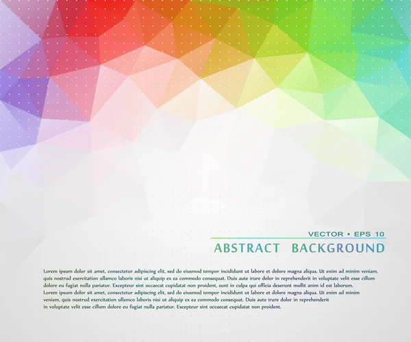 Abstraktní trojúhelníkové pozadí — Stockový vektor