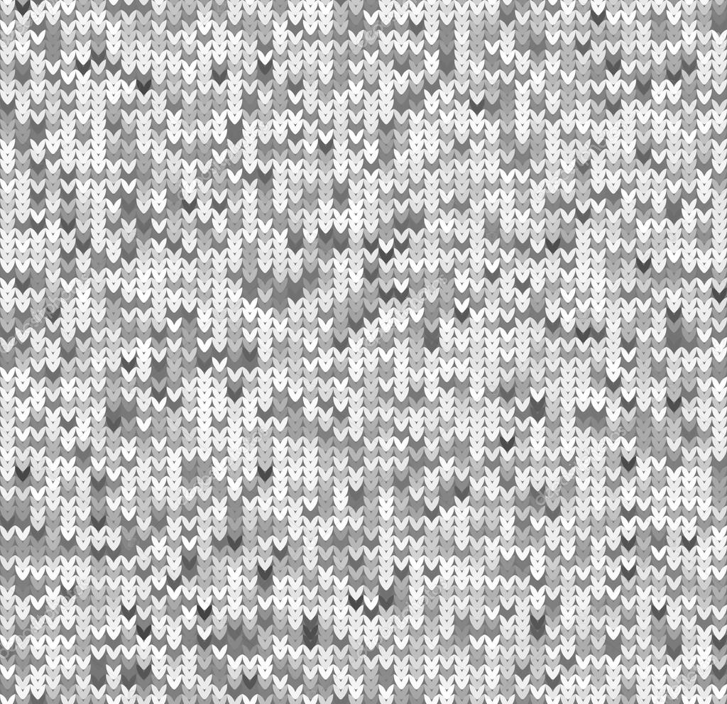 Seamles gray ktitted pattern