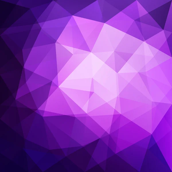 Résumé mosaïque triangulaire fond violet — Image vectorielle
