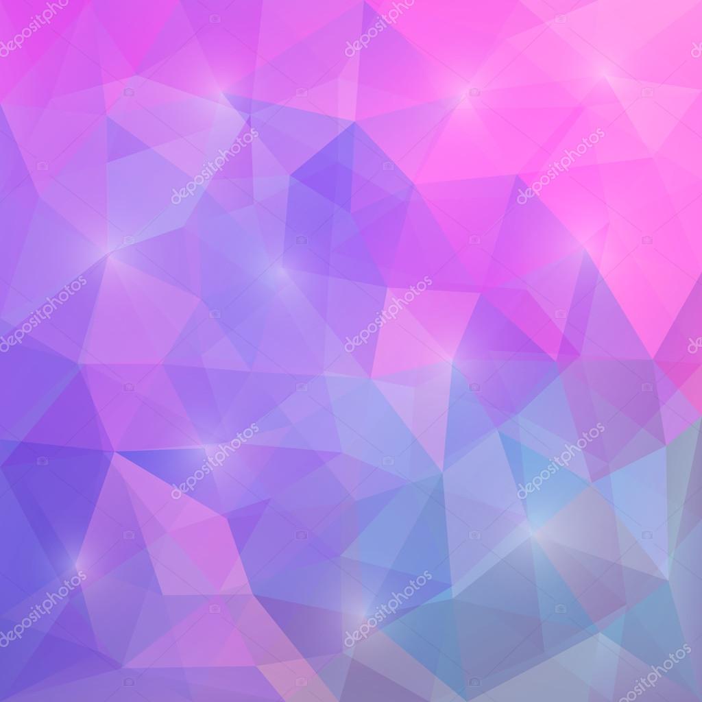 抽象的な三角モザイク紫ピンクの背景 ストックベクター C Kateku