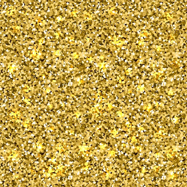 Seamles gold glitter texture — Stock Vector