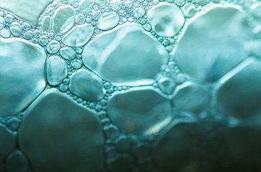 Soyut bira kabarcıklar kapatın