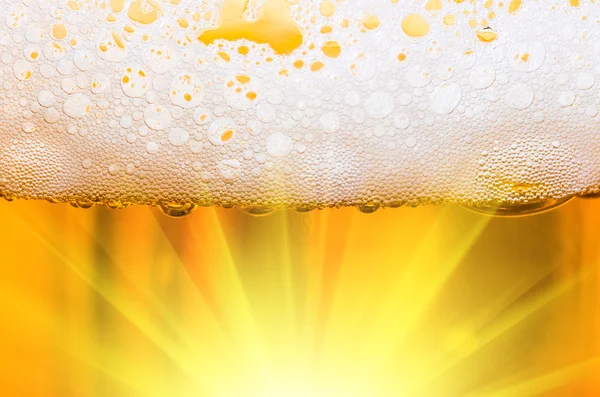 Cerveza vertida primer plano —  Fotos de Stock