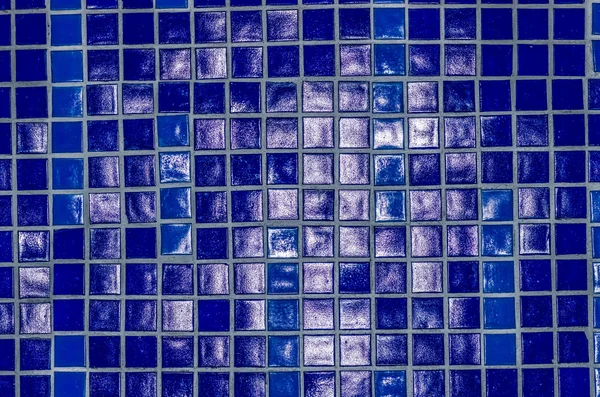 Azulejos decorativos azules — Foto de Stock