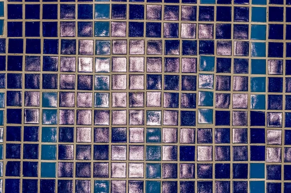 Blue decorative tiles — Stock Photo, Image