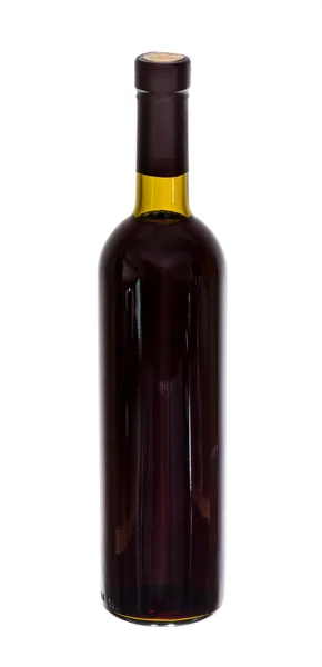 Flasche Rotwein — Stockfoto