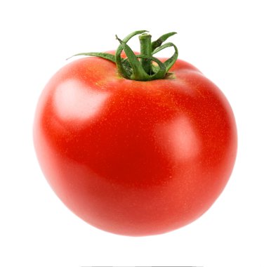 Kırmızı kırmızı kırmızı biber beyaz arkaplanda izole edilmiş.