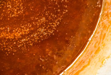 Doku çok iyi kaynayan sarı kayısı reçeli