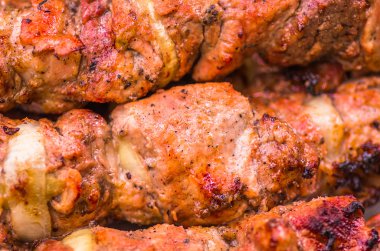 taze lezzetli et kebabı